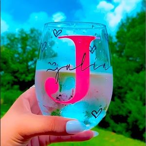 Personalized Wine Glass